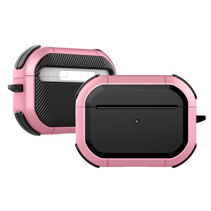 Wireless Earphones Shockproof Thunder Mecha TPU Protective Case For AirPods Pro(Pink)-garmade.com