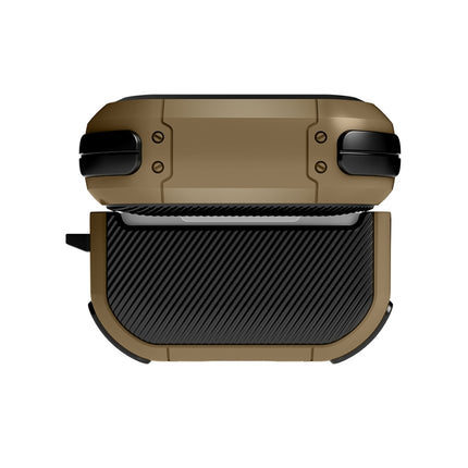 Wireless Earphones Shockproof Thunder Mecha TPU Protective Case For AirPods Pro(Black)-garmade.com