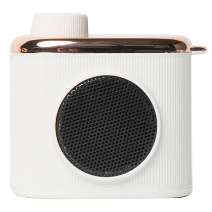 CM-2 3W Camera Shape Mini Single Speaker Bluetooth Speaker with Lanyard(White)-garmade.com