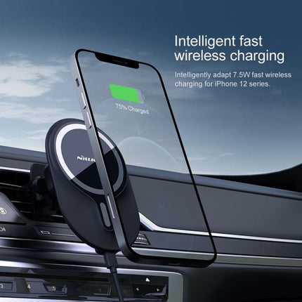 NILLKIN MagRoad Magnetic Car Holder with Wireless Charging-garmade.com
