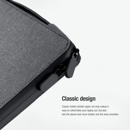 NILLKIN Commuter Multifunctional Laptop Sleeve For 16.0 inch and Below(Dark Gray)-garmade.com