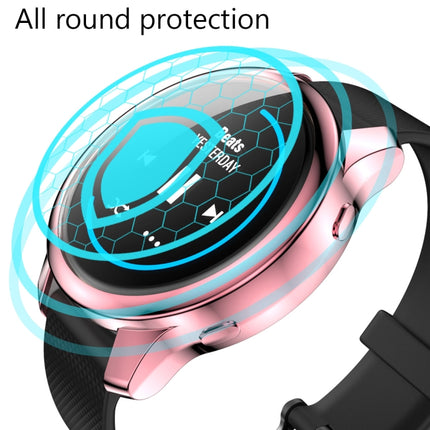 Electroplating Full Coverage TPU Protective Case for Garmin Venu(Rose Pink)-garmade.com