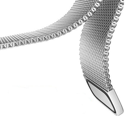 20mm Milanese Stainless Steel Replacement Watchband for Amazfit GTS / Amazfit GTS 2(Silver)-garmade.com