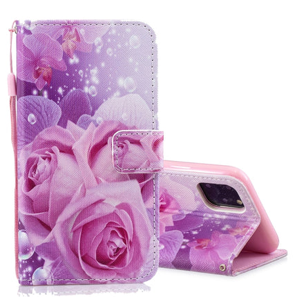 For iPhone 11 Horizontal Flip Leather Case with Holder & Card Slots & Wallet(Rose)-garmade.com