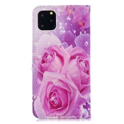 For iPhone 11 Horizontal Flip Leather Case with Holder & Card Slots & Wallet(Rose)-garmade.com