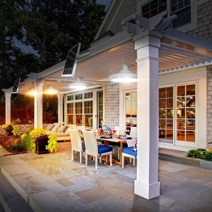 Smart Induction 56LEDs Solar Light Indoor and Outdoor Garden Garage LED Lamp, Light Color:Warm Light(White)-garmade.com