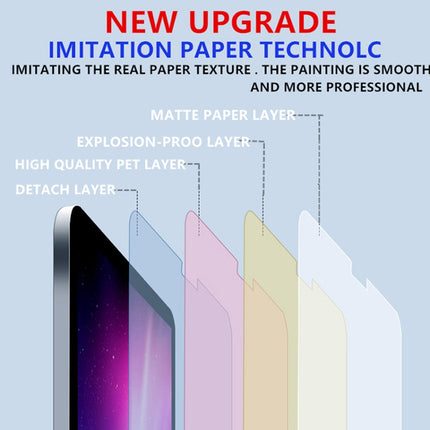 50 PCS Matte Paperfeel Screen Protector For iPad 10.2 (2019)-garmade.com