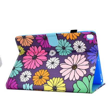 For iPad 10.2 2021 / 2020 / 2019 Painted Pattern TPU Horizontal Flip Leather Protective Case(Daisy)-garmade.com