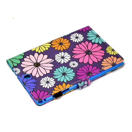 Painted Pattern TPU Horizontal Flip Leather Protective Case For Samsung Galaxy Tab A 9.7(Daisy)-garmade.com