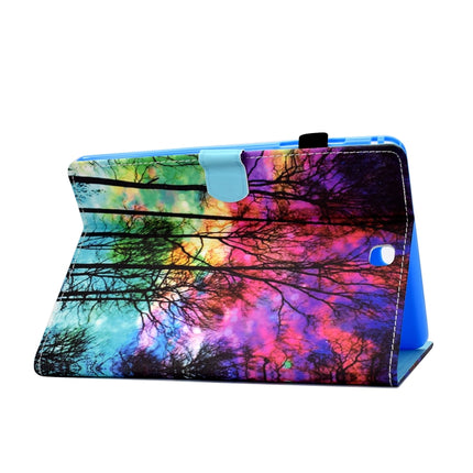 Painted Pattern TPU Horizontal Flip Leather Protective Case For Samsung Galaxy Tab A 9.7(Forest)-garmade.com