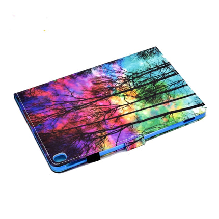 Painted Pattern TPU Horizontal Flip Leather Protective Case For iPad Pro 10.5 (2017)/Air (2019)(Forest)-garmade.com