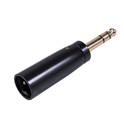 LZ1166G 6.35mm Stereo Male to XRL Male Audio Adapter Microphone Stereo Speaker Connector-garmade.com