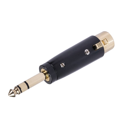 LZ1165G 6.35mm Stereo Male to XRL Female Audio Adapter Microphone Stereo Speaker Connector-garmade.com