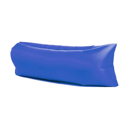 Outdoor Portable Lazy Water Inflatable Sofa Beach Grass Air Bed, Size: 200 x 70cm(Sapphire Blue)-garmade.com