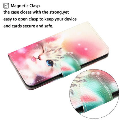 For iPhone 7 Plus Painted Pattern Horizontal Flip Leathe Case(Cat)-garmade.com