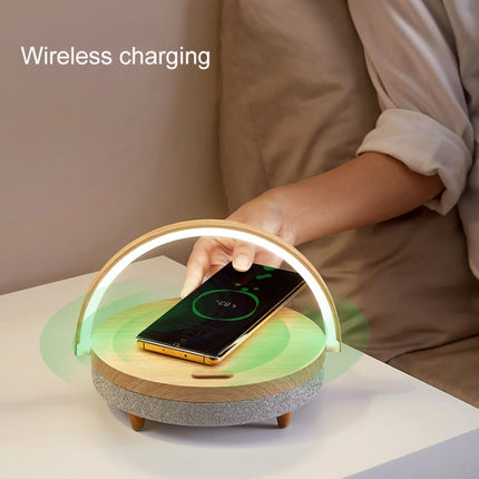 Original Xiaomi Youpin EZVALO Lydia Wireless Charging Music Desk Lamp(Marble)-garmade.com