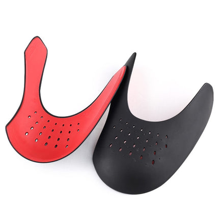1 Pair 005 Anti-crease Anti-bending Anti-cracking Shoe Shield Protector, Size:255-275mm(Black Red)-garmade.com