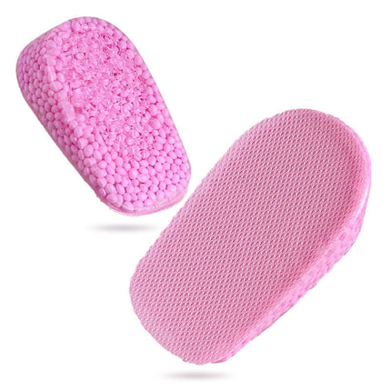 1.5cm 1 Pair 039 Women Soft Invisible Sports Shockproof Inner Heightening Insole Shoe-pad(Pink)-garmade.com