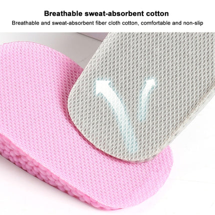 1.5cm 1 Pair 039 Women Soft Invisible Sports Shockproof Inner Heightening Insole Shoe-pad(Pink)-garmade.com