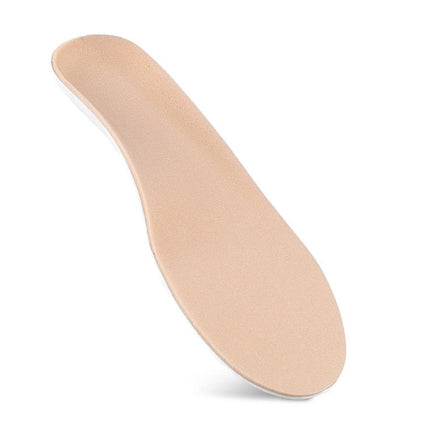 1 Pair 069 Sports Lightweight Breathable Shockproof Arch Of Foot Support Full Insole Shoe-pad, Size:XS(Apricot)-garmade.com
