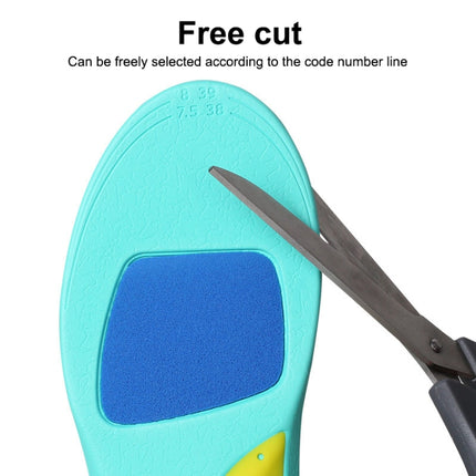 1 Pair 070 Sports Lightweight Shockproof Arch Of Foot Support Full Insole Shoe-pad, Size:S (240-250mm)-garmade.com