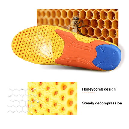 1 Pair 078 Thicken Breathable Shockproof Sports Insole Shoe-pad, Size:275-280mm-garmade.com
