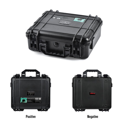 STARTRC 1109505 Drone Remote Control Waterproof Shockproof ABS Sealed Storage Box for DJI Air 2S / Air 2(Black)-garmade.com