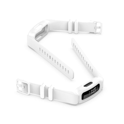 For Fitbit Inspire 2 Silicone Replacement Strap Watchband(White)-garmade.com