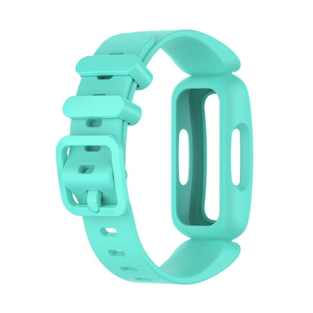 For Fitbit Inspire 2 Silicone Replacement Strap Watchband(Lake Blue)-garmade.com