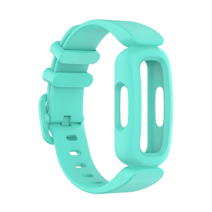 For Fitbit Inspire 2 Silicone Replacement Strap Watchband(Lake Blue)-garmade.com