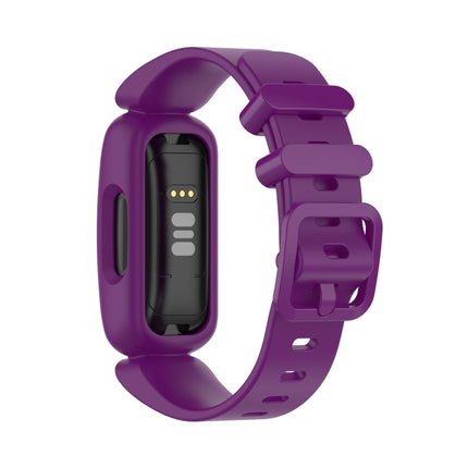 For Fitbit Inspire 2 Silicone Replacement Strap Watchband(Purple)-garmade.com