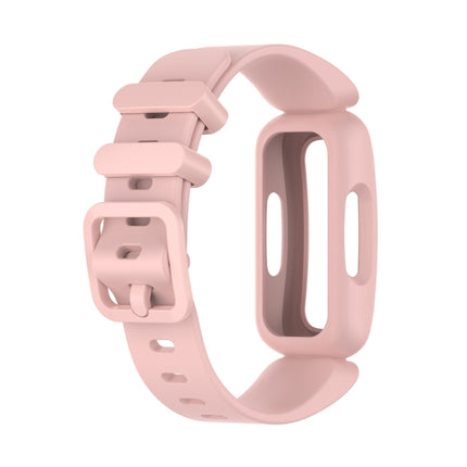 For Fitbit Inspire 2 Silicone Replacement Strap Watchband(Light Pink)-garmade.com