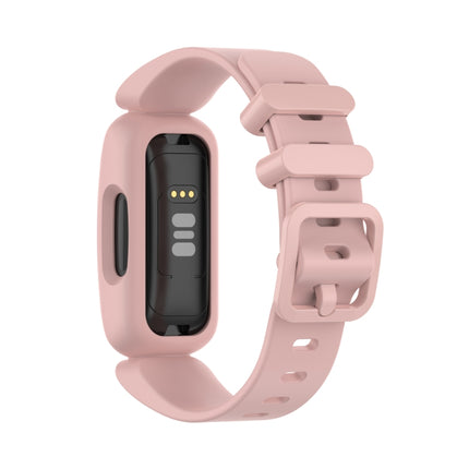 For Fitbit Inspire 2 Silicone Replacement Strap Watchband(Light Pink)-garmade.com