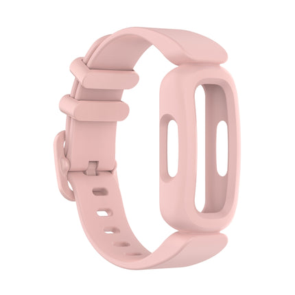 For Fitbit Inspire 2 Silicone Replacement Strap Watchband(Light Pink)-garmade.com