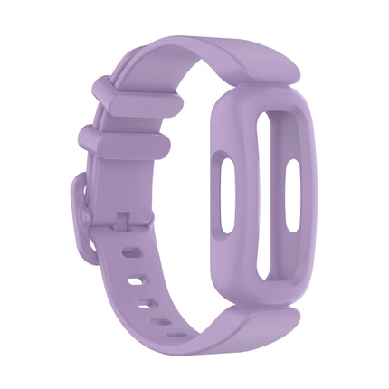 For Fitbit Inspire 2 Silicone Replacement Strap Watchband(Light Purple)-garmade.com