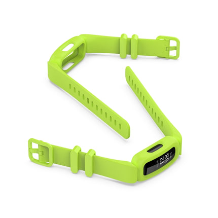 For Fitbit Inspire 2 Silicone Replacement Strap Watchband(Lime Green)-garmade.com