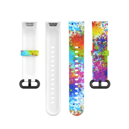 For Xiaomi Mi Watch Lite / Redmi Watch Silicone Printing Replacement Watchband(Painted)-garmade.com