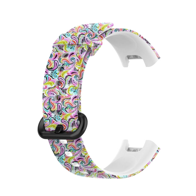 For Xiaomi Mi Watch Lite / Redmi Watch Silicone Printing Replacement Watchband(Facial Makeup)-garmade.com