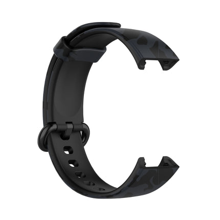 For Xiaomi Mi Watch Lite / Redmi Watch Silicone Printing Replacement Watchband(Camouflage Grey)-garmade.com