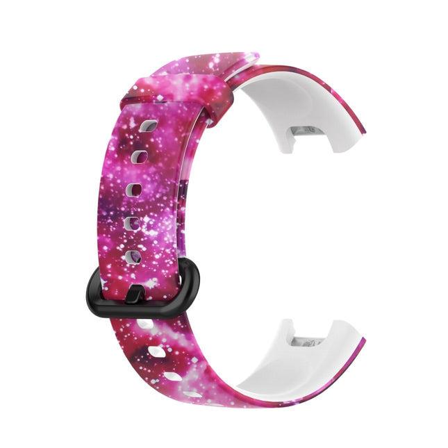 For Xiaomi Mi Watch Lite / Redmi Watch Silicone Printing Replacement Watchband(Starry Sky)-garmade.com