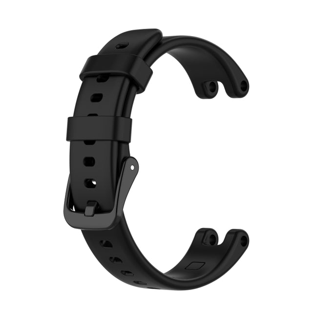 For Garmin Lily Silicone Replacement Strap Watchband with Dismantling Tools(Black)-garmade.com