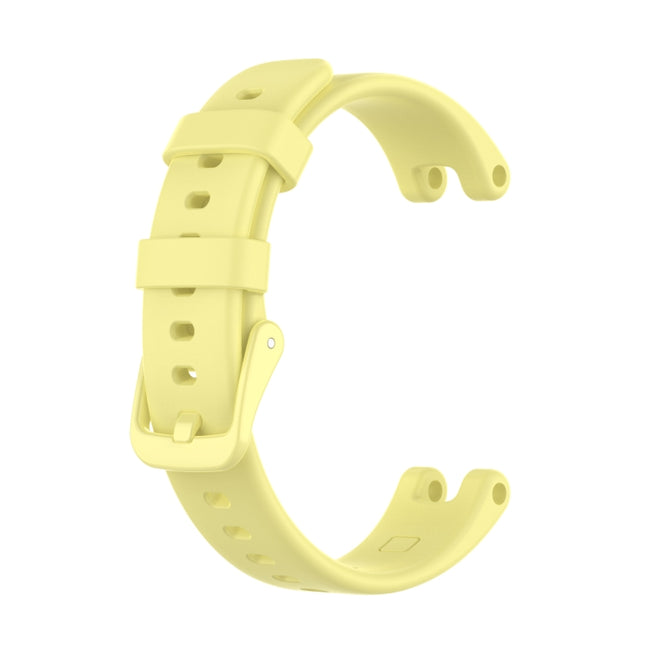 For Garmin Lily Silicone Replacement Strap Watchband with Dismantling Tools(Yellow)-garmade.com