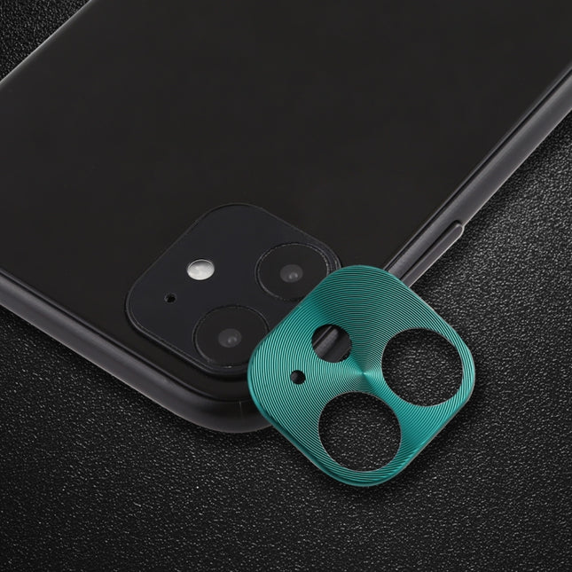 For iPhone 11 Rear Camera Lens Protective Film Small White Box(Green)-garmade.com