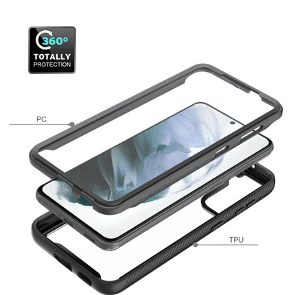 For Samsung Galaxy S21 5G Starry Sky Full Body Hybrid Shockproof Phone Case(Royal Blue)-garmade.com
