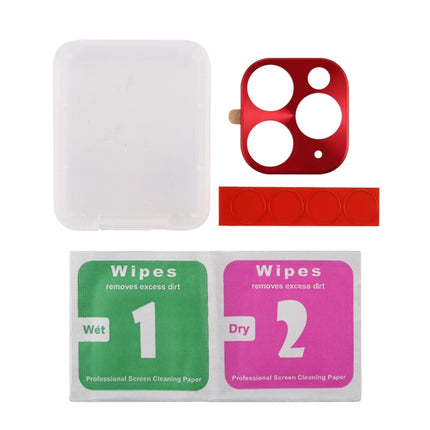 For iPhone 11 Pro Rear Camera Lens Protective Lens Film Small White Box(Red)-garmade.com