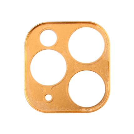 For iPhone 11 Pro Max Rear Camera Lens Protective Lens Film Small White Box(Gold)-garmade.com