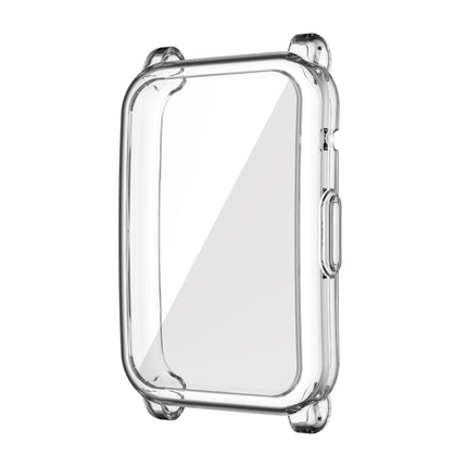 For Honor Watch ES Full Coverage TPU Electroplating Protective Case(Transparent)-garmade.com