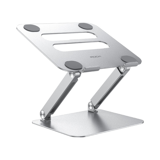 ROCK RPH0972 Aluminum Alloy Liftable Laptop Cooling Bracket(Silver)-garmade.com
