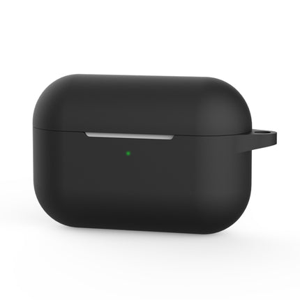 For Apple AirPods Pro Wireless Earphone Silicone Protective Case(Mysterious Black)-garmade.com