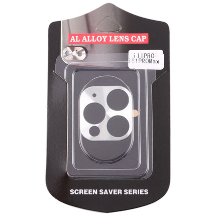 For iPhone 11 Pro Rear Camera Lens Protective Lens Film Cardboard Style(Silver)-garmade.com